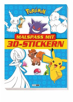 Cover Pokémon: Malspaß mit 3D-Stickern