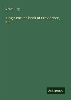 Cover King's Pocket-book of Providence, R.I.