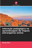 Interação pedagógica na aprendizagem de línguas estrangeiras online