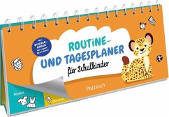 Cover Routine- und Tagesplaner für Schulkinder