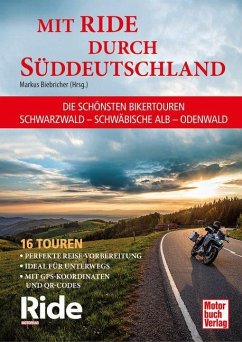Cover Mit RIDE durch Süddeutschland