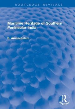 Cover Maritime Heritage of Southern Peninsular India
