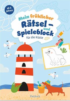 Cover Mein fröhlicher Rätsel- und Spieleblock für die Küste