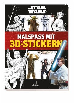 Cover Star Wars: Malspaß mit 3D-Stickern