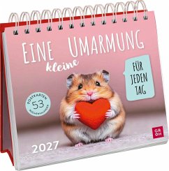 Cover Postkartenkalender 2027: Eine kleine Umarmung für jeden Tag