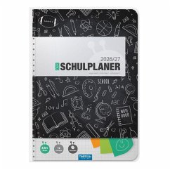 Cover TRÖTSCH - Schulplaner Schwarz 26/27