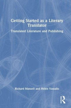 Cover Getting Started as a Literary Translator