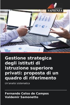 Cover Gestione strategica degli istituti di istruzione superiore privati: proposta di un quadro di riferimento