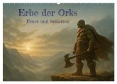 Erbe der Orks. Feuer und Schatten (Wandkalender 2026 DIN A2 quer), CALVENDO Monatskalender