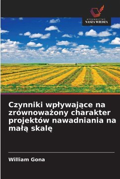 Cover Czynniki wp¿ywaj¿ce na zrównowa¿ony charakter projektów nawadniania na ma¿¿ skal¿