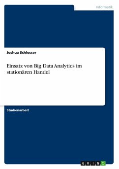Cover Einsatz von Big Data Analytics im stationären Handel