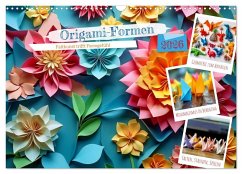 Cover Origami-Formen (Wandkalender 2026 DIN A3 quer), CALVENDO Monatskalender