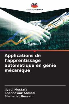 Cover Applications de l'apprentissage automatique en génie mécanique
