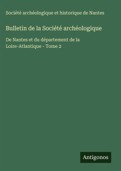 Cover Bulletin de la Société archéologique