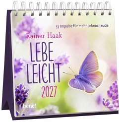 Cover Wochenkalender 2027: Lebe leicht