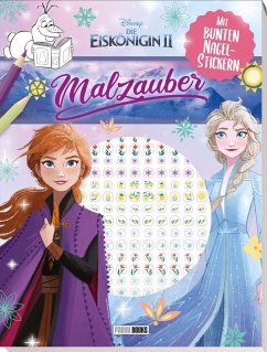 Cover Disney Die Eiskönigin 2: Malzauber - Mit bunten Nagelstickern!