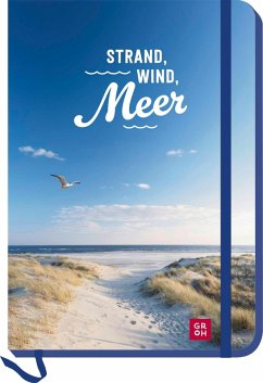 Cover Notizbuch Strand Wind Meer
