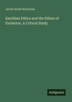 Cover Kanthian Ethics and the Ethics of Evolution. A Critical Study
