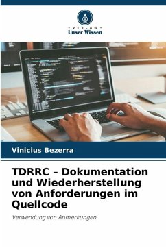 Cover TDRRC - Dokumentation und Wiederherstellung von Anforderungen im Quellcode