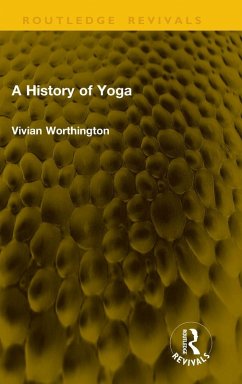 Cover A History of Yoga