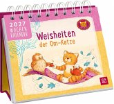 Mini-Wochenkalender 2027: Weisheiten der Om-Katze