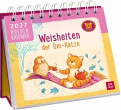 Cover Mini-Wochenkalender 2027: Weisheiten der Om-Katze
