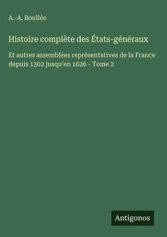 Cover Histoire complète des États-généraux