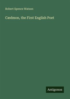 Cover Cædmon, the First English Poet