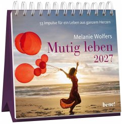 Cover Wochenkalender 2027: Mutig leben
