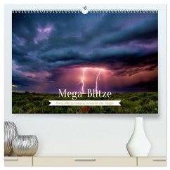 Cover Mega-Blitze (hochwertiger Premium Wandkalender 2026 DIN A2 quer), Kunstdruck in Hochglanz
