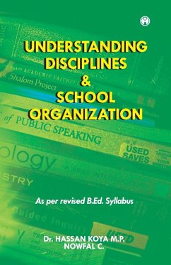 Cover UNDERSTANDING DISCIPLINES & SCHOOL ORGANIZATION