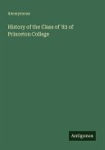 History of the Class of '83 of Princeton College