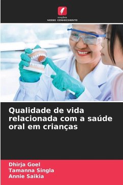 Cover Qualidade de vida relacionada com a saúde oral em crianças