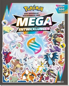 Cover Pokémon: Das offizielle Stickerbuch der Mega-Entwicklungen