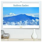 Siziliens Zauber - Von Palermo bis Taormina (hochwertiger Premium Wandkalender 2026 DIN A2 quer), Kunstdruck in Hochglanz