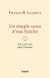 Un simple verre d'eau fraîche (eBook,... - Bild 1