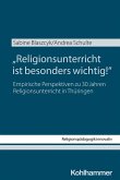 "Religionsunterricht ist besonders wichtig!" (eBook, PDF)