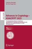 Advances in Cryptology - Asiacrypt 2025