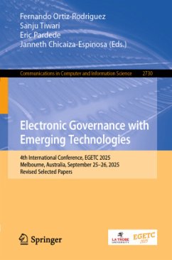 Cover Electronic Governance with Emerging Technologies