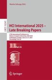 HCI International 2025 - Late Breaking Papers