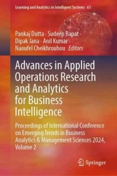 Advances in Applied Operations Research and Analytics for Business Intelligence