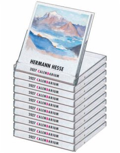 Cover Hermann Hesse CalenDarium 2027. Box mit 10 Exemplaren, 10 Teile