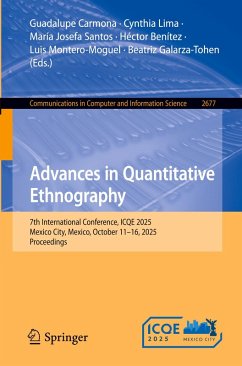 Cover Advances in Quantitative Ethnography