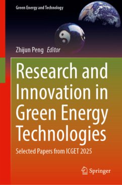 Research and Innovation in Green Energy Technologies Research and Innovation in Green Energy Technologies