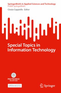 Cover Special Topics in Information Technology