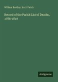 Record of the Parish List of Deaths, 1785-1819