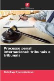 Processo penal internacional: tribunais e tribunais