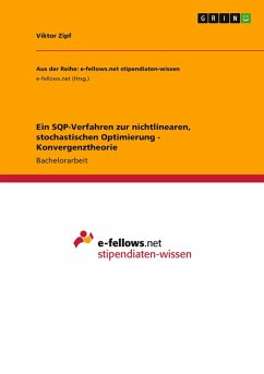Ein SQP-Verfahren zur nichtlinearen, stochastischen Optimierung - Konvergenztheorie