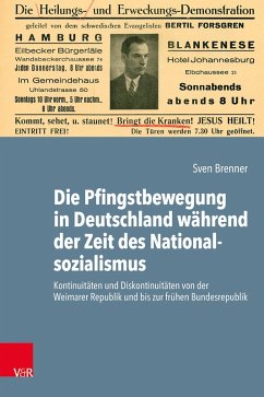 Cover Die Pfingstbewegung in Deutschland während der Zeit des Nationalsozialismus