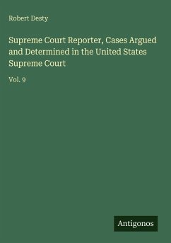 Cover Supreme Court Reporter, Cases Argued and Determined in the United States Supreme Court